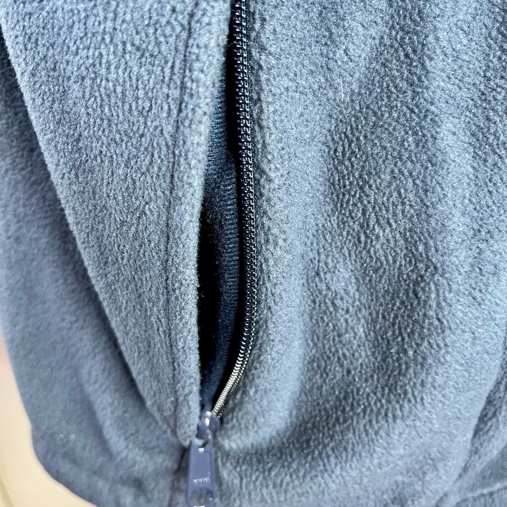 Women’s Columbia Navy Full-Zip Fleece Jacket - Picture 7 of 10
